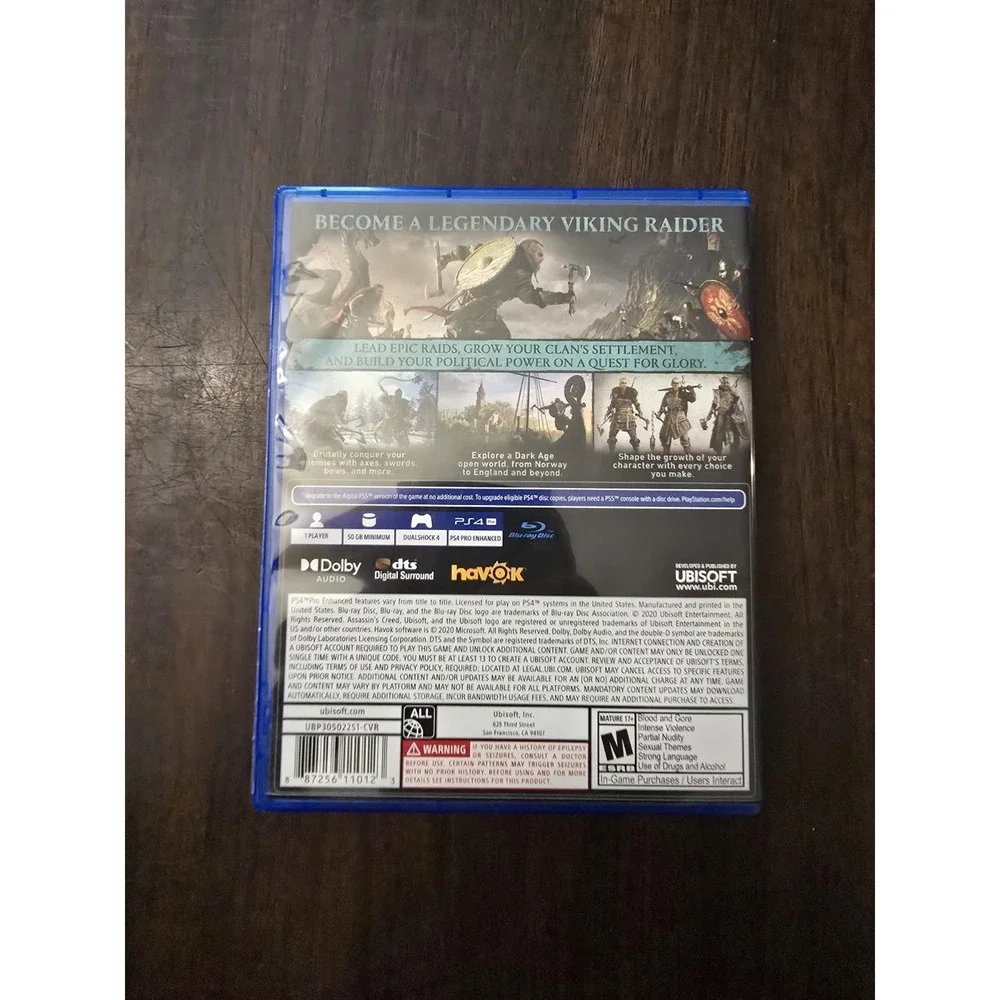 Assassin's Creed Valhalla - Sony PlayStation 4 PS4